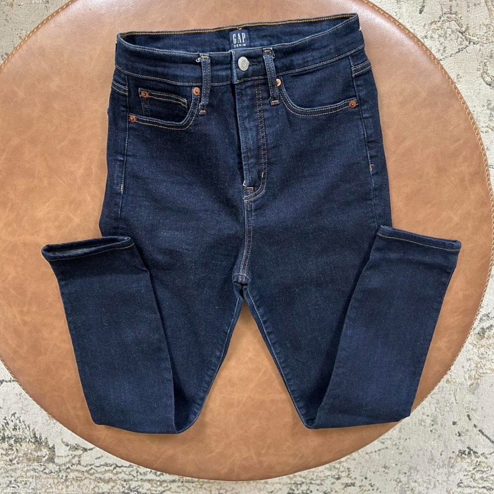 GAP Blue Skinny Jeans with Modern Stretch
